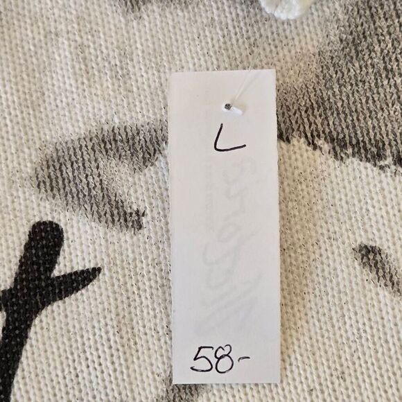 NWT Victoria Womens Vecceli Italy Cotton Blend Pullover Sweater Large - Picture 6 of 13